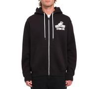 Volcom - Veste A Capuche Watanite Zip Black Homme - Homme - Taille m - Noir