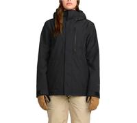 Volcom - Veste de snow imperméable et isolante en GORE-TEX ePE- Femme - V.Co Eras Insulated Gore-Tex Jacket W Black pour Femme - Taille XS - Noir Noir XS