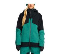 Volcom - Veste de snow imperméable et respirant en GORE-TEX ePE- Femme - At Stretch Gore-Tex Jacket W Spruce Green pour Femme - Taille L - Vert Vert L