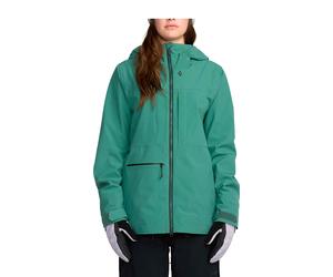 Volcom - Veste de snow imperméable et respirante - Cloudbreaker Stretch 30K Jacket W Spruce Green - Taille S - Vert Vert S