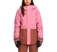 Volcom - Veste de snow imperméable et respirante - Sass'N'Frass Insulated Jacket Mesa Rose - Taille Enfant M Rose M