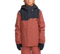 Volcom - Veste de snow - Stone.91 Insulated Jacket Henna en Matières Recyclées - Taille Enfant S - Bordeaux Bordeaux S