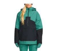 Volcom - Veste de snowboard en GORE-TEX ePE - Fern Insulated Gore-Tex Pullover W Spruce Green pour Femme - Taille S - Vert Vert S