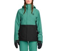 Volcom - Veste de snowboard imperméable et isolante - Bolt Insulated Jacket W Spruce Green pour Femme - Taille L - Vert Vert L