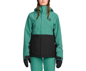 Volcom - Veste de snowboard imperméable et isolante - Bolt Insulated Jacket W Spruce Green pour Femme - Taille L - Vert Vert L