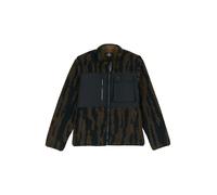 Volcom Veste en polaire 'STORM STONE' vert foncé / noir, Taille XL