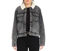 Volcom - Veste en velours côtelé - Radstone Sherpa Jkt Black pour Femme en Coton - Taille L - Noir Noir L