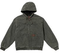 Volcom - Veste épaisse à capuche - Hamilstorm Jacket Rinsed Black pour Homme en Coton - Taille L - Gris Gris L