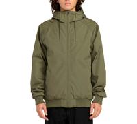 Volcom - Veste épaisse à capuche - Hernan 10K Jacket Wintermoss pour Homme - Taille M - Vert Vert M
