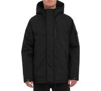 Volcom - Veste épaisse à capuche - Stoke Stone II 10K Jacket Black pour Homme - Taille M - Noir Noir M