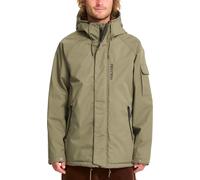 Volcom - Veste épaisse à capuche - Stoke Stone II 10K Jacket Wintermoss pour Homme - Taille L - Vert Vert L