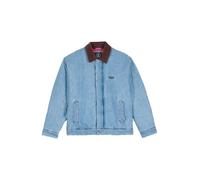 Volcom Veste mi-saison 'STONEWISH' bleu clair / marron, Taille M
