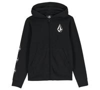 Volcom Iconic Stone Gid Kids Sweat à capuche zippé noir XL