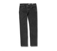 Volcom Vorta by Denim Pantalon pour Enfant XL Noir Acide - Léger