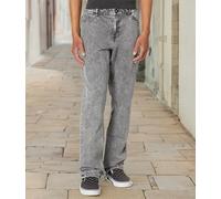 Volcom Vorta Stretch Denim Pant-Slim Fit, Comfortable & Flexible, Durable Cotton Blend Jeans for Casual Or Everyday Wear, Noir Vintage, 29W x 32L Homme