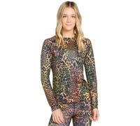 Volcom W V-Science Ras Du Cou Damen-Funktionsshirt Ski-Shirt Base Couche Acide