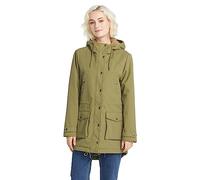Volcom Walk on by Parka Veste épaisse pour femme, vert mousse, Small