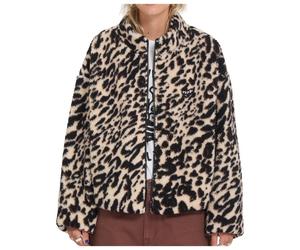 Volcom - Women's Wylding Out Sherpa - Veste polaire - S - animal print