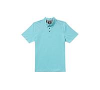 Volcom Wowzer Polo à Manches Courtes pour Homme Coupe Moderne, Page de Piscine/Feuilles esquissées, L