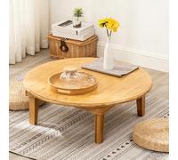 VOLDAX Table Basse Japonaise Moderne en Tatami, Table de Sol Japonaise Moderne Pliable, pour Salon, Chambre, Baie Vitrée, Intérieur(60 * 25cm/23.6 * 9.8in)