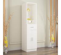 VOLDAX Table D'autel Personnelle, Tables D'autel avec Rangement, Autels De MéDitation Bouddhiste Relaxant, pour la Relaxation, Prière, Salon, Chambre, Bureau(White,40cm/15.7in)