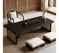 VOLDAX Table pour Le Salon Tatami, Table Basse Japonaise Table, pour Méditation, Salon, Bureau, Salle À Manger, Balcon, Capacité De Charge éLevéE(120 * 60 * 35cm/47.2 * 23.6 * 13.8in)