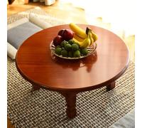 VOLDAX Table Tatami Japonaise, Table Tatami Pliable Portable Basse, Table Basse en Bois Naturel, pour Fenêtre, Tatami, Extérieur, Lit(60 * 26 cm/23.6 * 10.2in)