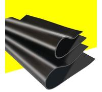 VOLDAX Tapis Isolant Electricien Tapis De Sécurité Électrique Noir en Caoutchouc Non Conducteur, pour Ateliers Usines Et Mines De Charbon(1m*1m*4mm)