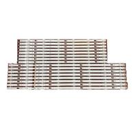 VOLDO 16 pièces Bande de rétroéclairage LED fit for Samsung UE65MU6105 UE65KU6095 UE65MU6172U UE65JU7090 UE65JU7090T UE65MU6120 UE65KU6000 UE65MU6105K