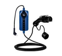 Voldt® Chargeur mobile Schuko vers Type 1 pour voiture électrique 3 7 kW monophasé réglable 8-16 A 10 m IP67 CE/TÜV avec sacoche