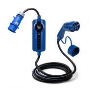 Voldt® Chargeur portable VE CEE | monophasé | 8A - 32A | 7.4kW +APP |