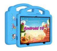 VOLENTEX Tablette pour enfants de 10" avec étui, Android 15 tablettes pour enfants de 3 à 15 ans, pavé éducatif 64 Go, Wi-Fi 5G, contrôle parental, double caméra, 6000 mAh, Bluetooth