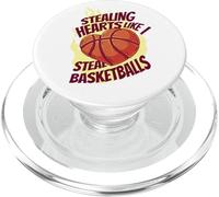 Voler des cœurs comme Je Vole des Ballons de Basket PopSockets PopGrip pour MagSafe