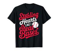 Voler des cœurs comme Je Vole des Bases de Jolis garçons de Baseball T-Shirt