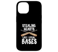 Voler des cœurs comme Je Vole des Bases - Softball Coque pour iPhone 14