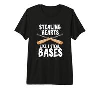 Voler des cœurs comme Je Vole des Bases - Softball T-Shirt Haut de Gamme