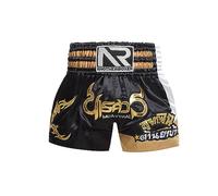 Volere è potere Boxers de boxe, kickboxing, Muay Thai, Boxers, Sports Hommes Femmes Luxe MMA Pants, blanc/noir, S/M