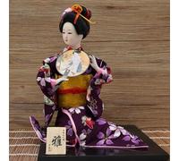 Volere è potere Poupée de geisha japonaise kimono à collectionner - Figurine de geisha - Décoration - Cadeau