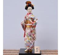 Volere è potere Poupée de geisha japonaise kimono à collectionner - Figurine de geisha - Décoration - Cadeau