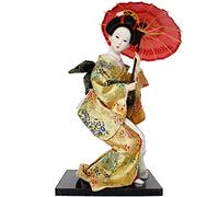 Volere è potere Poupée de geisha japonaise kimono à collectionner - Figurine de geisha - Décoration - Cadeau