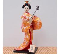 Volere è potere Poupée de geisha japonaise kimono à collectionner - Figurine de geisha - Décoration - Cadeau