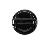 Volet De Réservoir De Carburant En ABS Pour Jeep Pour Wrangler JL 4XE 2021 2022 2023 2024 2025 Bouchon Remplissage Carburant(Black)