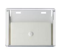 Gre AR501 - Trappe de rechange pour skimmer. Empêche la sortie des déchets. Couleur blanche.