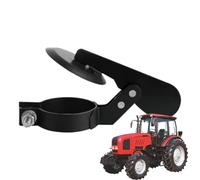 Volet des pluies d'échappement - Tracteur en carbone noir, couvercle météorologique polyvalent, protecteur convivial | Garde extérieure résistante à l'époque où les camions, l'équipement agricole, les