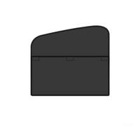 Volet Latéral Auto Glue Noire Isolation Thermique(right front window)