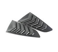 Volet Lunette Arrière Couvercle D’aération Latérale Garniture Autocollant Scoop pour F&ord pour Mustang 2015-2020 Pare-Soleil Voiture(Noir Mat)
