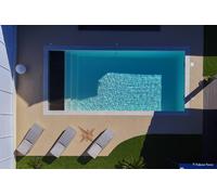 Volet piscine immergé avec plage : POOL DIVING