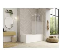 Volet piv 36x148 pour Hydra profilé blanc sérigraphie Cosmos - KINEDO PB135BCOE