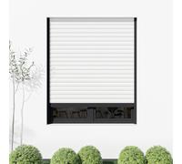 Volet roulant 180x215 cm, volet roulant extérieur rectangulaire, PVC, blanc, 1800 x 2150 mm ou sur mesure