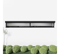 Volet roulant 6 m de large, volet roulant extériéur, rectangulaire, aluminium, blanc, 6000 x 800 mm ou sur mesure